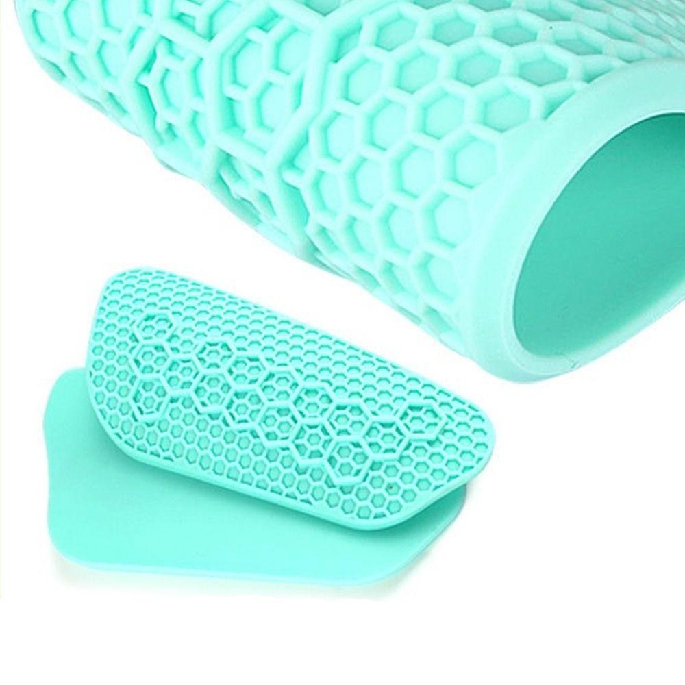 1 Pair Wear-resistant Silicone Football Shin Pad Football Protectors Pad Soccer Training