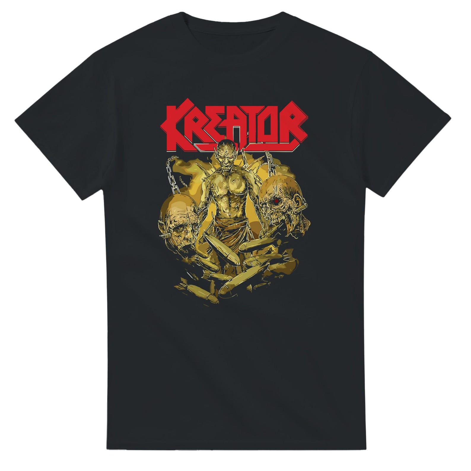 Kreator Band Heavyweight Unisex Crewneck T shirt | Gildan® 5000 4XL