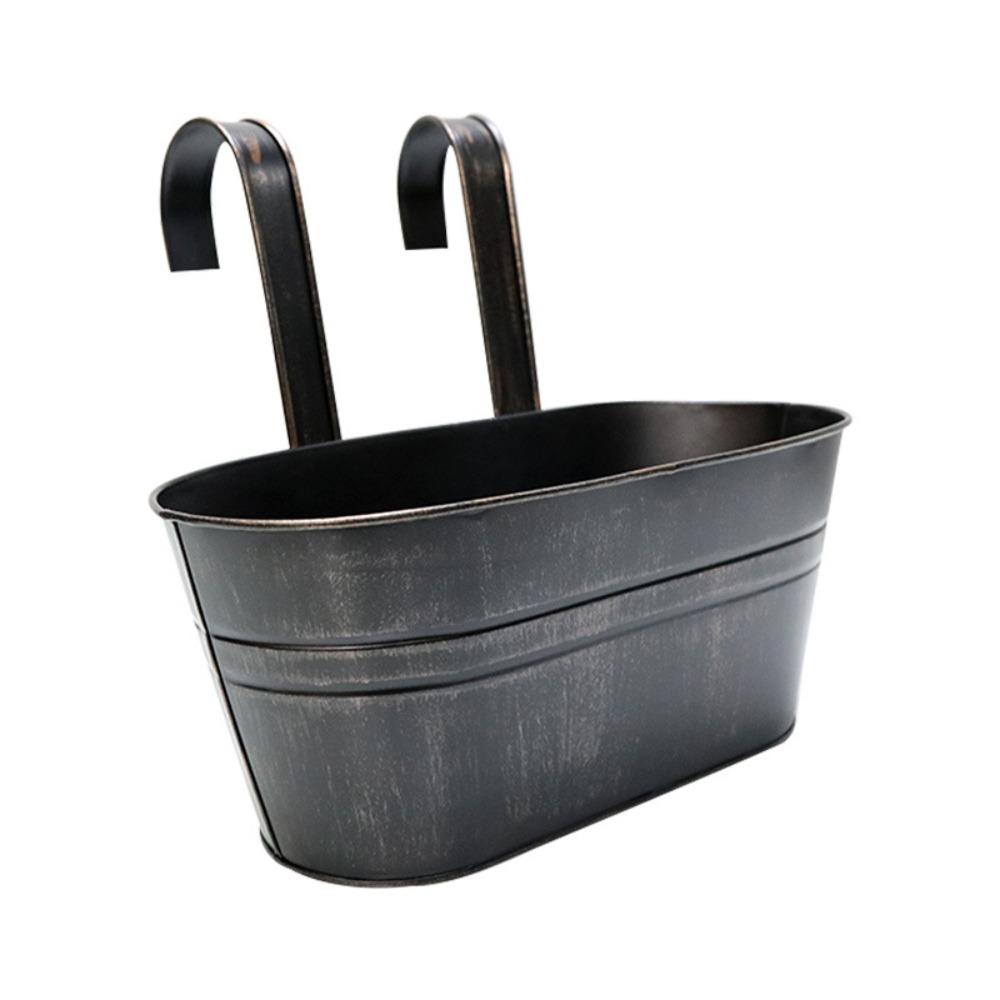 Solid Color Wall Hanging Flower Pots Self Watering Lazy Flower Pot