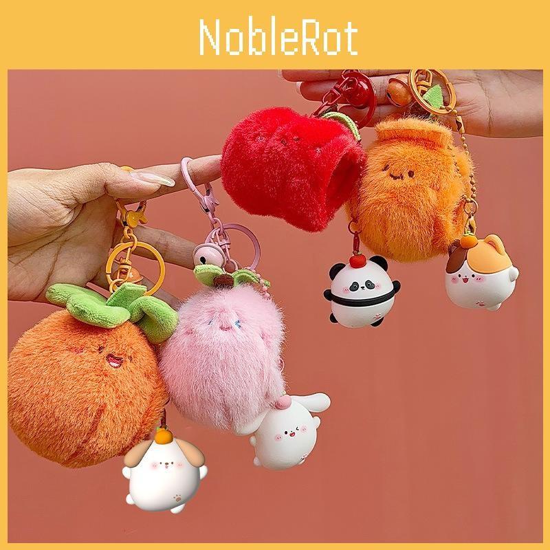 Little Nook Fruit Animal Cartoon Keychain Pendant With Animal Design For Kids