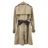 RED VALENTINO Back ribbon trench coat beige Belt with lining Women Used