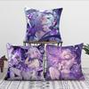 Castorice Honkai Star Rail Game Cushion Cover Pillow Case Square Cushion Room Bedroom Headboard Sofa Living Backrest Nap Time