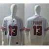 Camiseta de Manga Corta para Hombre de la NFL San Francisco 49ers Bordada Ropa del Equipo Ropa para Aficionados Equipación Deportiva