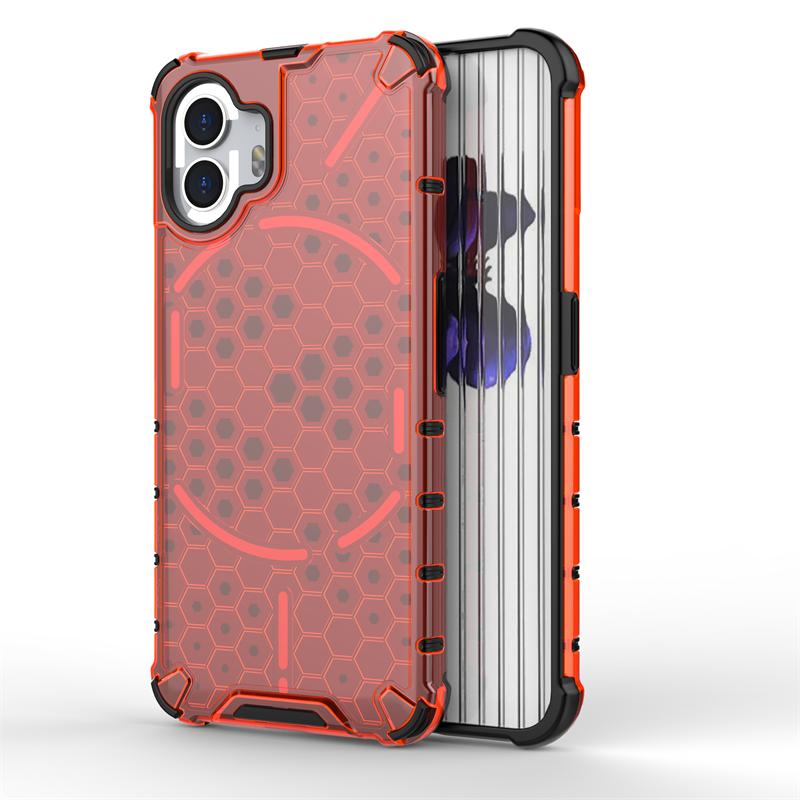 For Nothing Phone (2) Case Luxury Transparent Shockproof Armor Phone Cases For No Thing Phone2 NothingPhone 2 Hard PC Back Cover