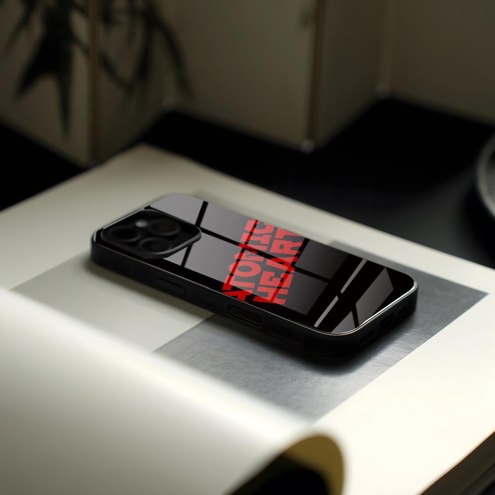 Atomic Heart Phone Case Glass For IPhone17 Air 16 15 17 14 Pro Max 13 12 11 Direct Selling X XS XR Plus For Samsung S 26 24 23