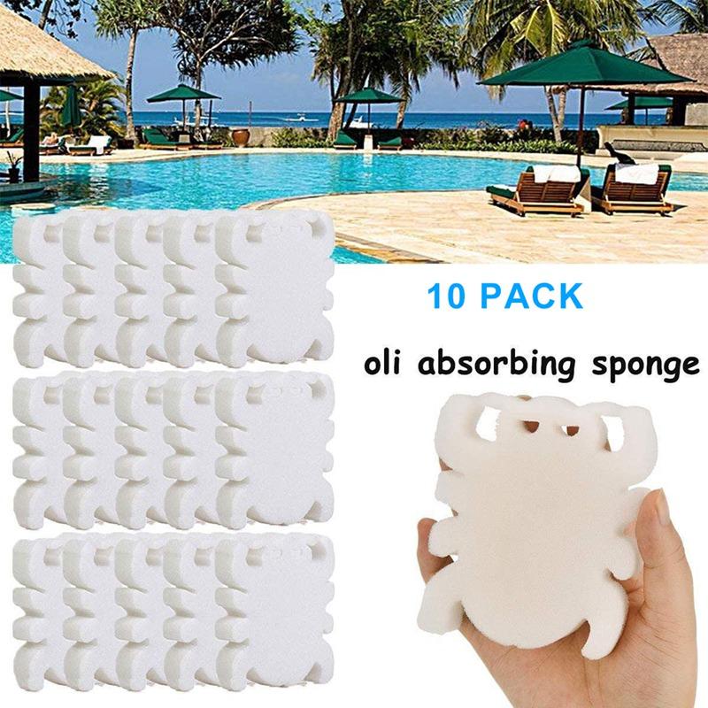 Buy 10 Pieces Oil Absorbing Sponge, Oil Absorbing Pool Sponge For Hot