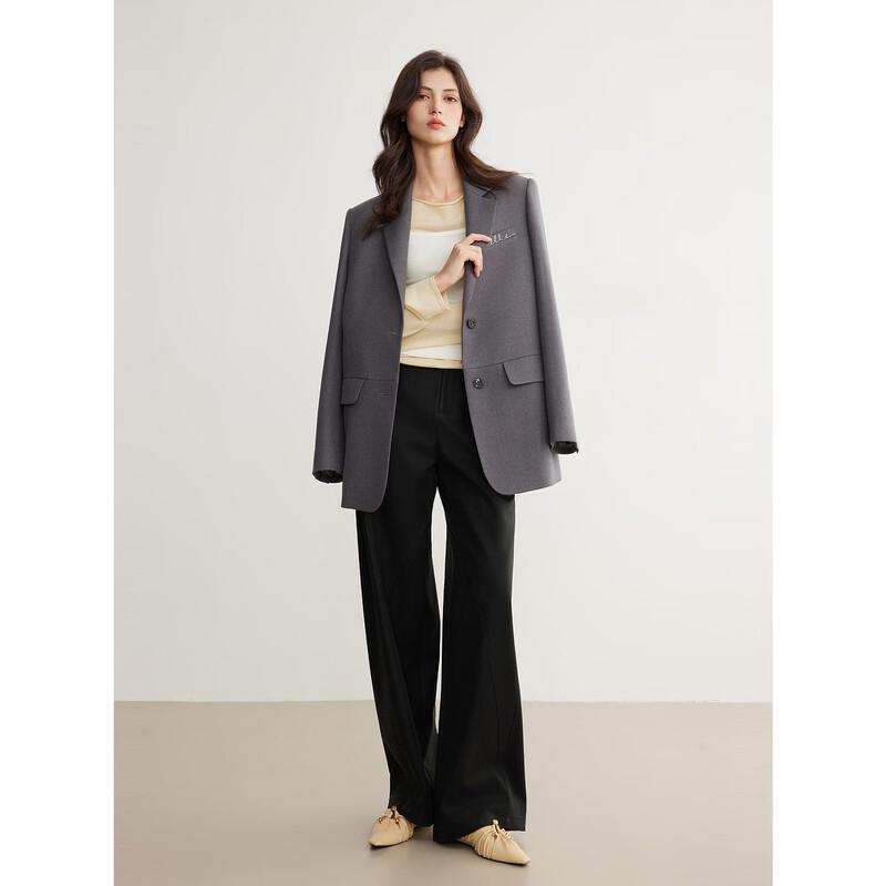 Women's High-Waist Loose Fit Viscose Pants