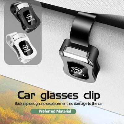 Car Glasses Sunshade Clip Sun Visor Hanger Auto Storage Holder For Insignia Astra G J F K Vectra C H Corsa C B D Omega