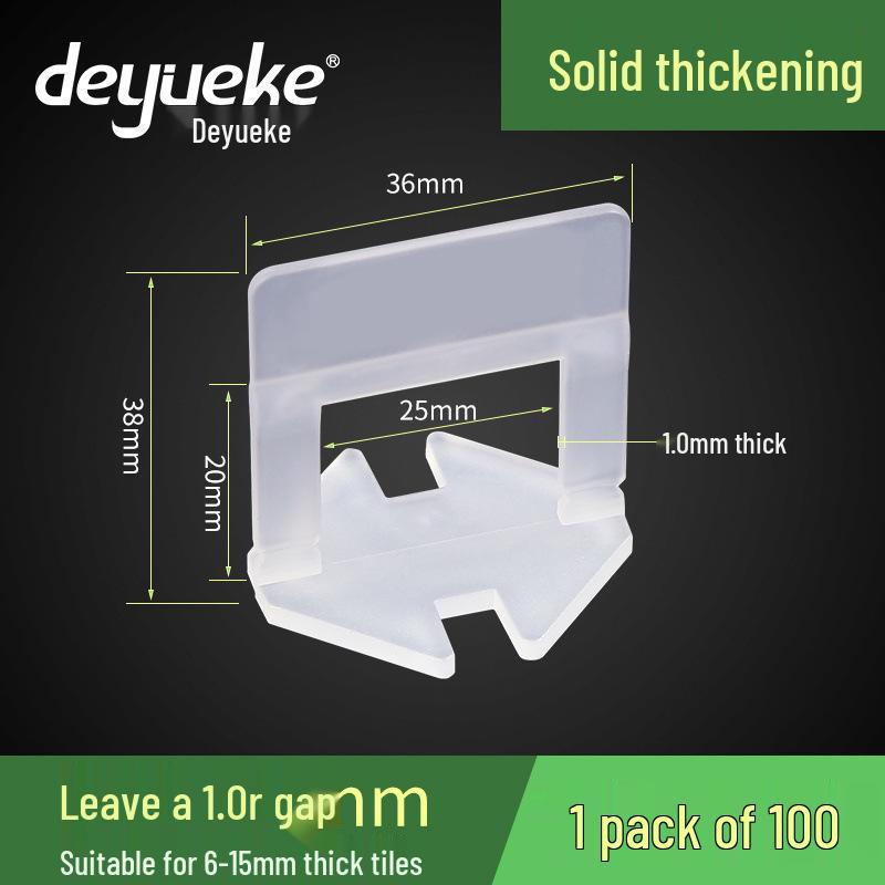 

Инструмент для выравнивания плитки для укладки на стены и пол: Базовый вкладыш, клин и зажим