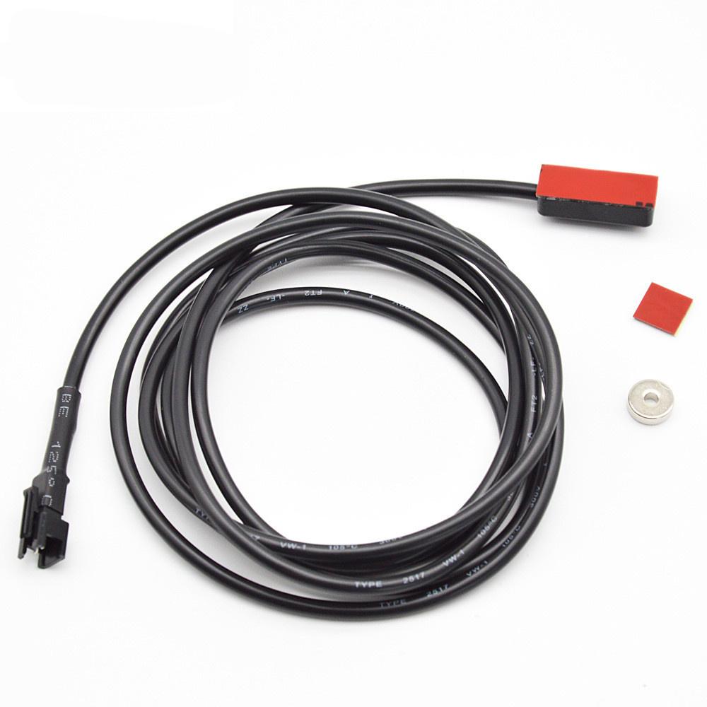 2 stk Ebike Bremsesensor hann 2pin SM-kontakt for elsykkel Kutt av strøm