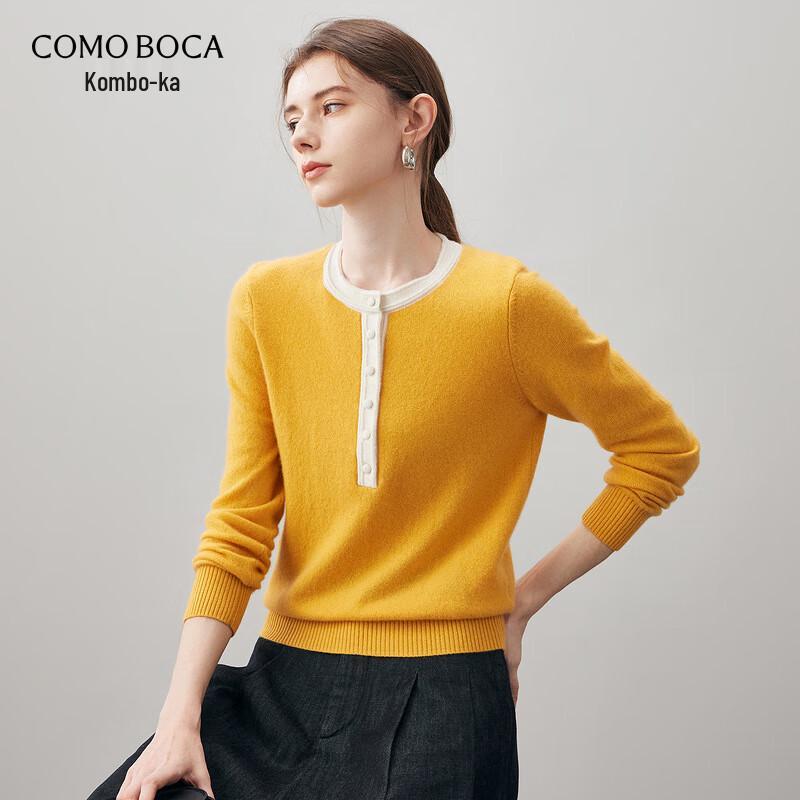 

KEMOM BOKA Women s Cashmere Round Neck Sweater