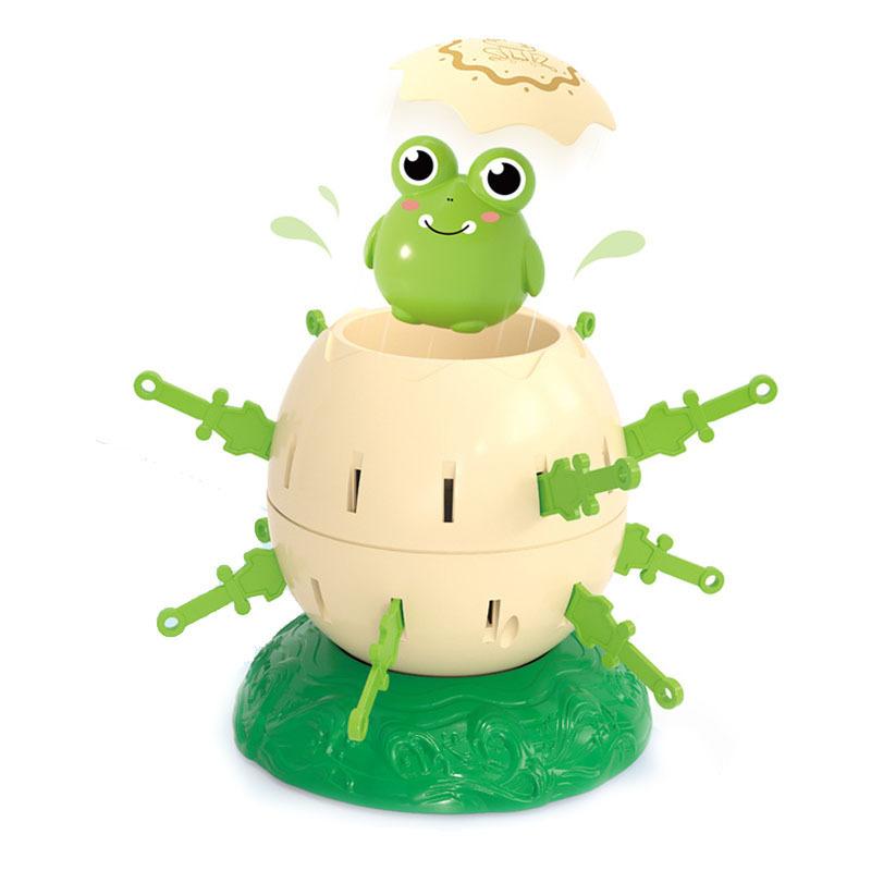 Mini Penguin Novelty Toys Pirate Bucket Plug-in Funny Parent-child Interactive Games Party Tricky Desktop Toy Thinking Training