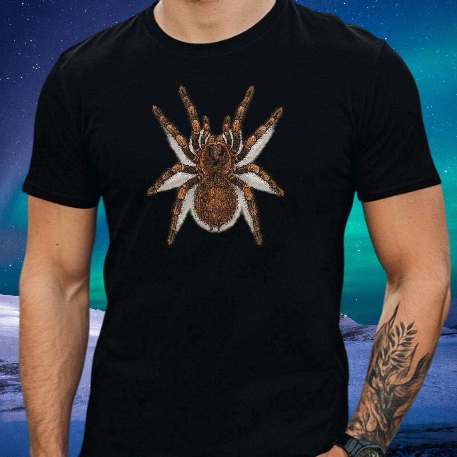 T-Shirt Herren Tarantel Motiv Baumwolle Größe S bis 5XL XXXL