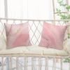 Pink Marble Texture Pattern Printing Pillowcase Living Room Sofa Cushion Cover Modern Fashion Home Bedroom Room Decoration