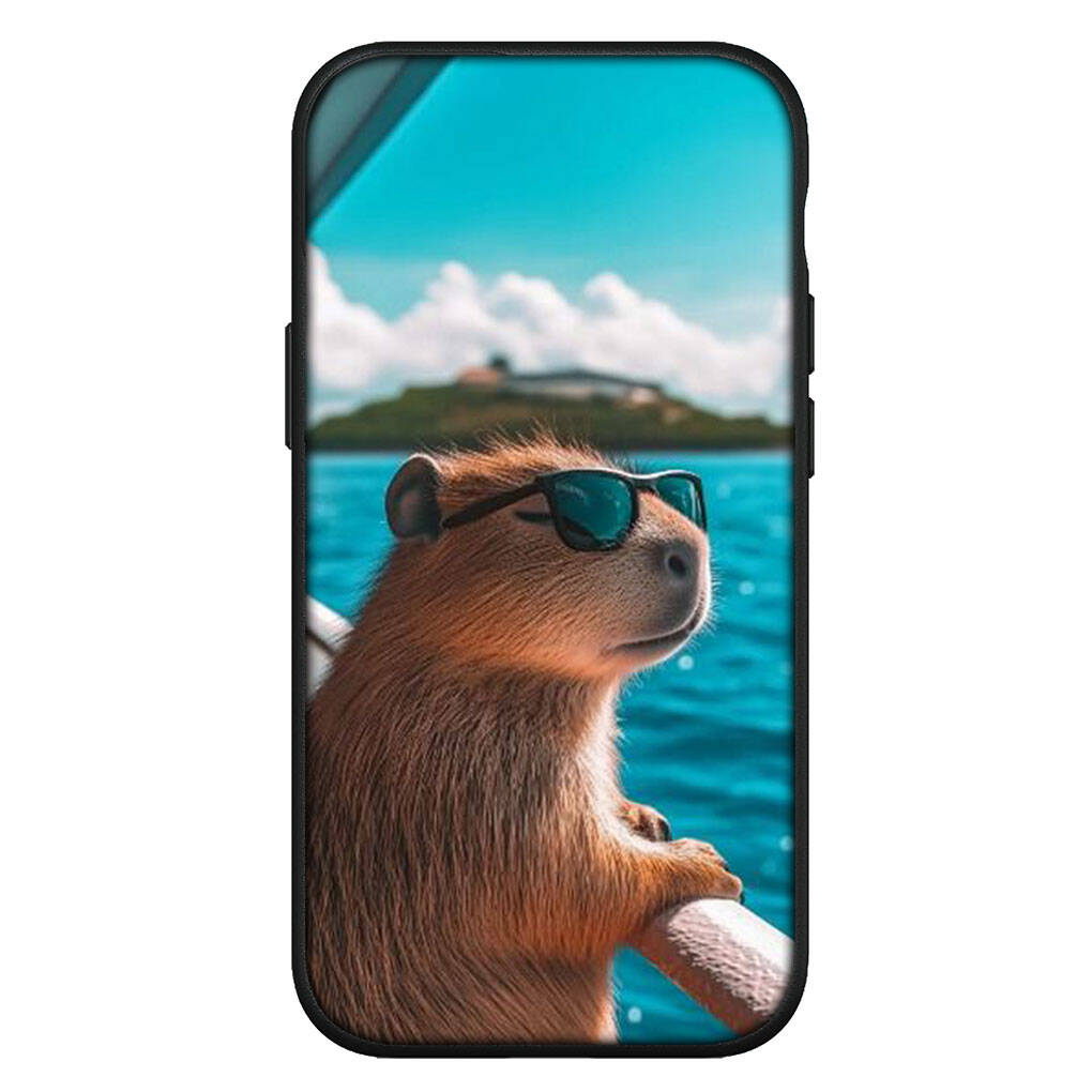

для Samsung Galaxy S25 S24 S23 S22 S20 S21 Ultra FE Plus A17 A37 A57 A56 A55 A06 A16 A15 A36 A26 A35 A05 A25 A54 A34 Чохол для телефону Комікси Обкладинка з Капібарою for Xiaomi Poco F8 Pro екрю