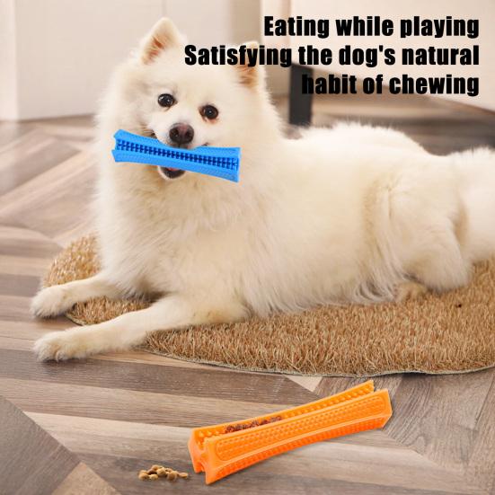 Chew Toy for Dogs Dog Brush Stick Cleaning Toothbrushes Interactive Puppy Teether TPR Pet Dental Care Toy