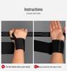 LUXIAOJUN Enhanced Elastic Wrist Wraps for Lifting and Support