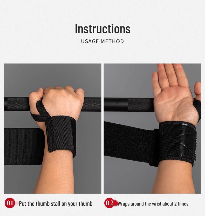 LUXIAOJUN Enhanced Elastic Wrist Wraps for Lifting and Support