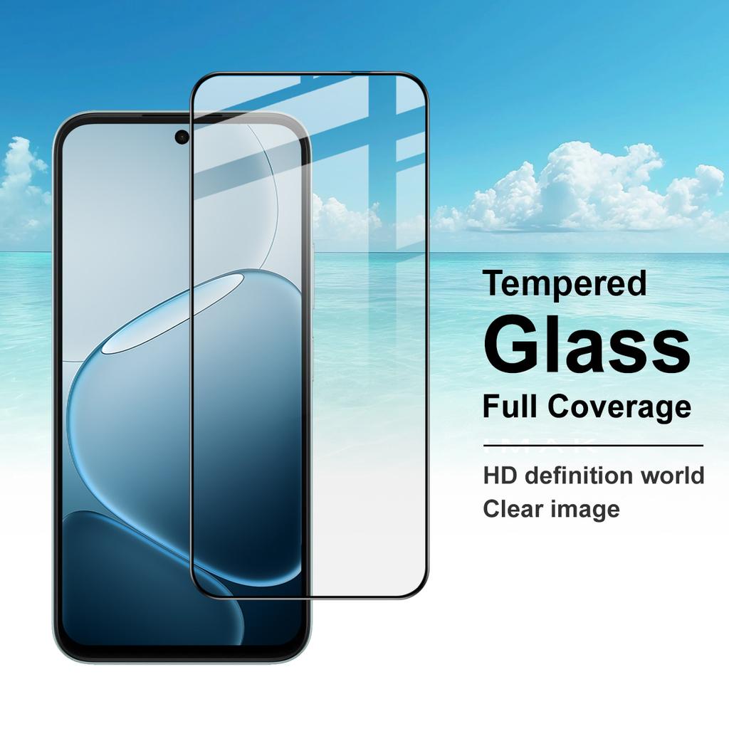 For OPPO A6x 4G Glass IMAK Full Coverage Tempered Glass Film Pro+ Series 169mm