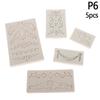 1/5Pcs Baroque Silicone Mold Diy Baroque Border Mold Baroque Silicone Mold Border Molds For Cake Fondant Trim Decoration