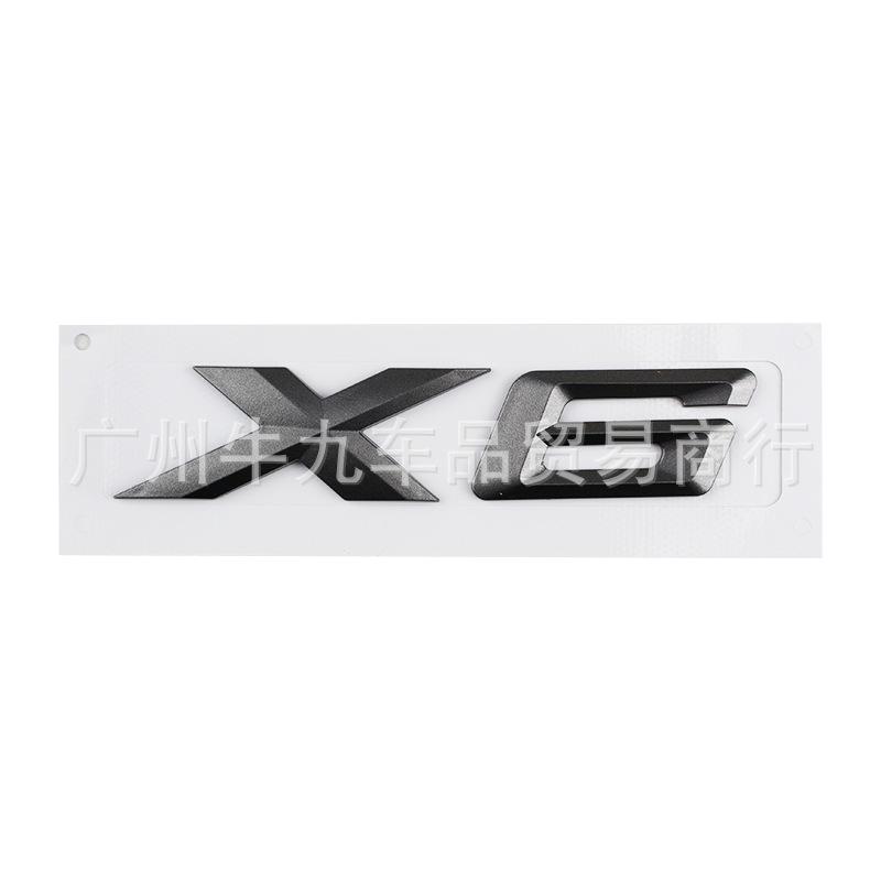 Suitable for the new X1 X2 X3 X4 X5 X6 X7 GT car logo, trunk tail label, car sticker