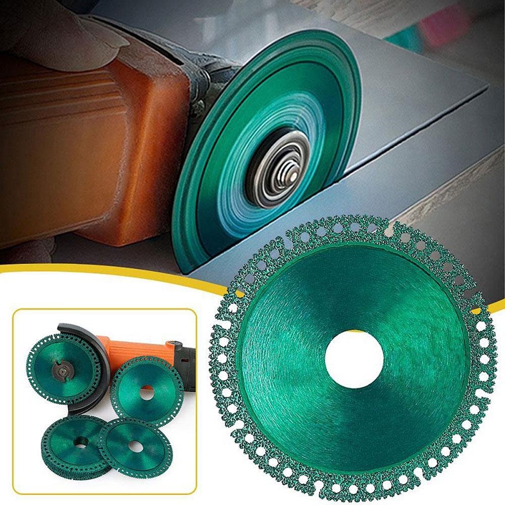 Composite Multifunctional Cut Saw Blade Circular Disc Diamond Ceramic Tile Glass Wood Marble PVC Ultra Thin Angle Grinder 100mm