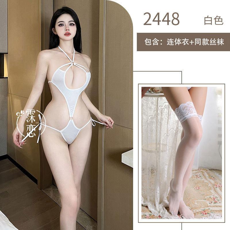 Sex lingerie sexy three-point swimsuit nightclub cosplay sex uniform free from the temptation of pure desire