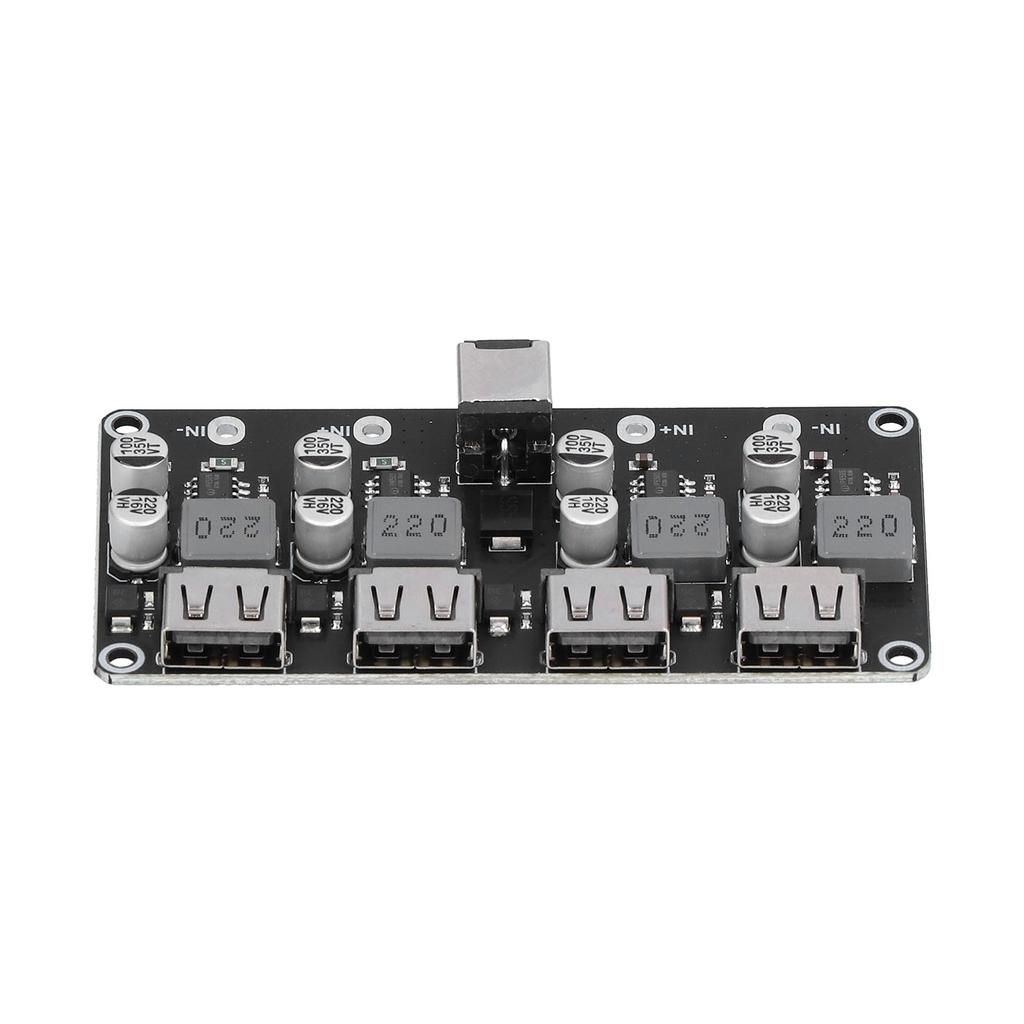 DC Buck Converter Module 4‑Way for QC2.0 QC3.0 Fast Charger USB Mobile Phone Charging Board