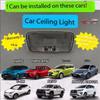 LED 6000K Car Interior Reading Lights Rear Dome Light for Toyota C-HR Prius Hiace RAV4 Reiz Mark X Yaris Vios
