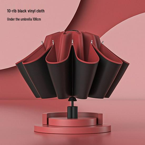 Fully Automatic Dual-Use Sun and Rain Folding Umbrella with Anti-Ultraviolet Sun Protection