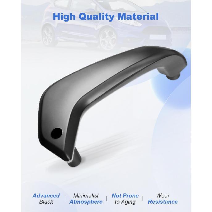 Interior Door Pull Handle Driver Left Side Fit for Ford Fiesta Manual Window 2011-2020, Not for Power Window Models, Replace D2BB-A23943-CA35B8