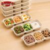 Fanxiaochu Biodegradable Cornstarch Three-Compartment Lunch Box