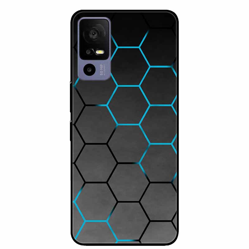 For TCL 40 R 5G Case Fashion Marble Soft TPU Silicon Back Cover for TCL 40R T771K T771H Phone Cases Protect Funda Shells Paras
