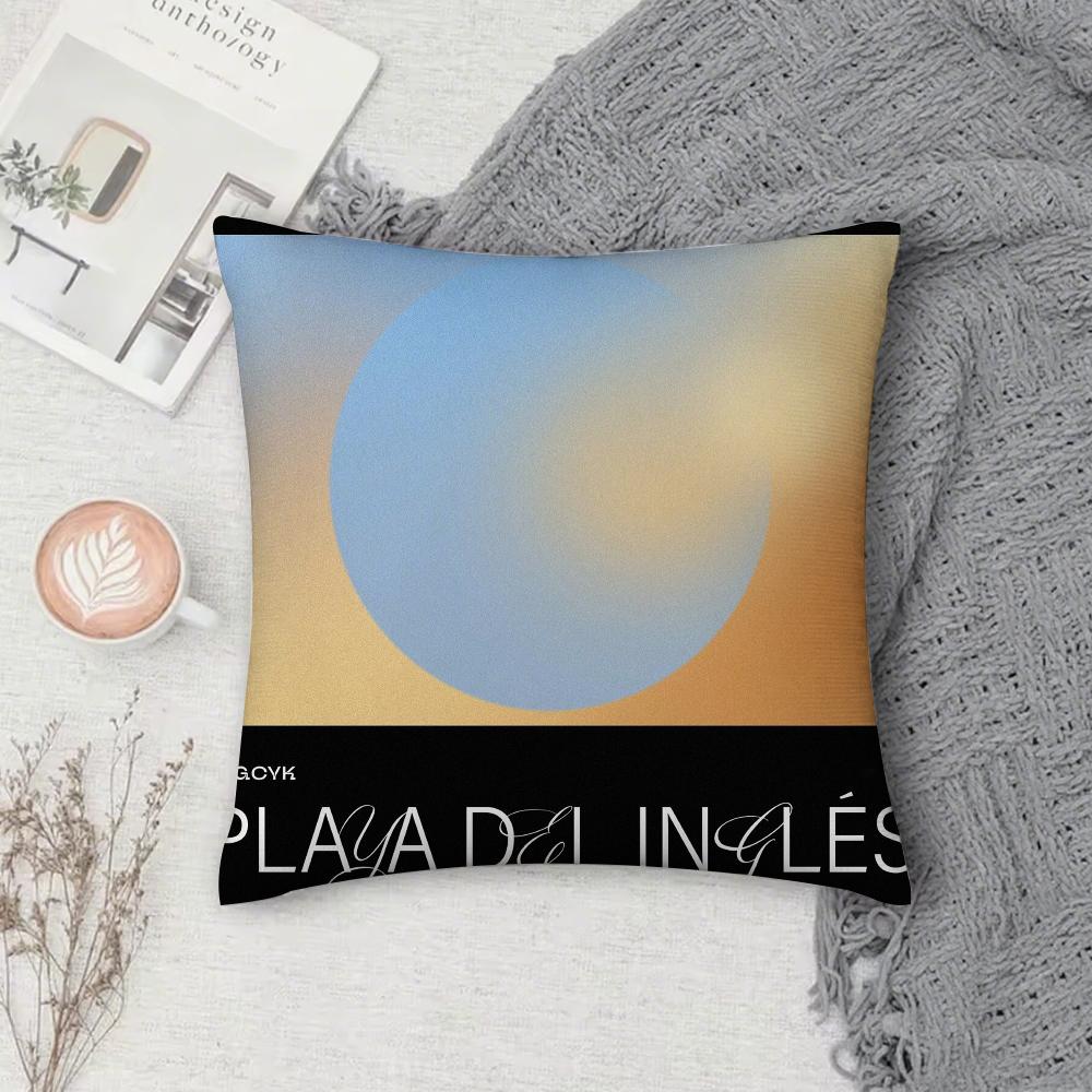 Rapper Q-Quevedo Columbia Album Pillow Case Square Double-Sided Printing Short Plush Sofa Cushion Cover Bedroom Bedside Pillow