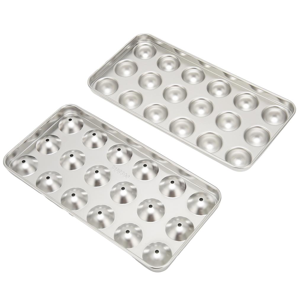 304 Stainless Steel Ice Tray Mold Ice Cube Cooling Ball for Wine Beverage Bar Restaurant