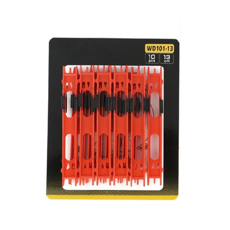 Plastic Winding Board Line Holder Management Tool Fishing Line Winding Board Fishing Tackle Accessories Line Rig Winder 13cm