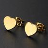 Minimalist Stainless Steel Dentist Tooth Stud Earring Women Men Cute Cross Earings Leaf Swallow Earing Party Accessories