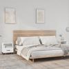 Bedside Tables - Maison Exclusive - White - Engineered Wood - Set of 2, 1 Drawer