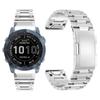 Pulseira de Metal de Aço Inoxidável Quick Fit 22mm 26mm para Garmin Fenix 6 6X 7X 7 Solar/ 6 Pro / 5 Plus/ Instinct/epix Gen 2