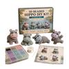 Beaded DIY Kit, Cute Mini Figures, Relaxing Craft Project, Vibrant Textures Craft Kit for Craft Beginners Enthusiasts