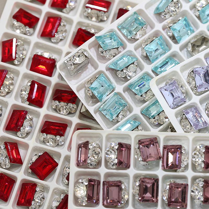 K9 Stackable Right Angle Drill Nail Art Rhinestone Balls - Handmade Rock Candy Nail Decoration