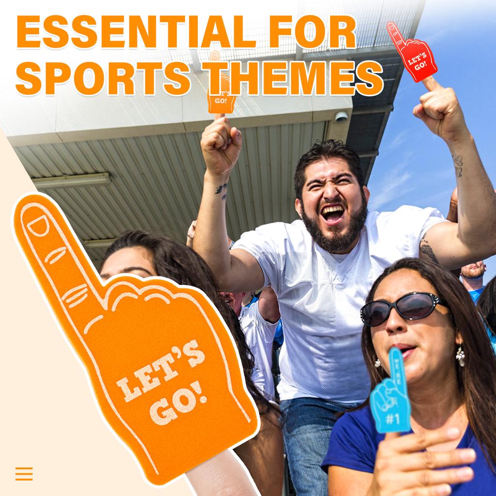 50/150 st Hejarklackshandskar Nr 1 Spel Hejarklackshandskar Tecknad JätteHejarklack Nr 1 Finger för Hejarklack Hejarklacksfest