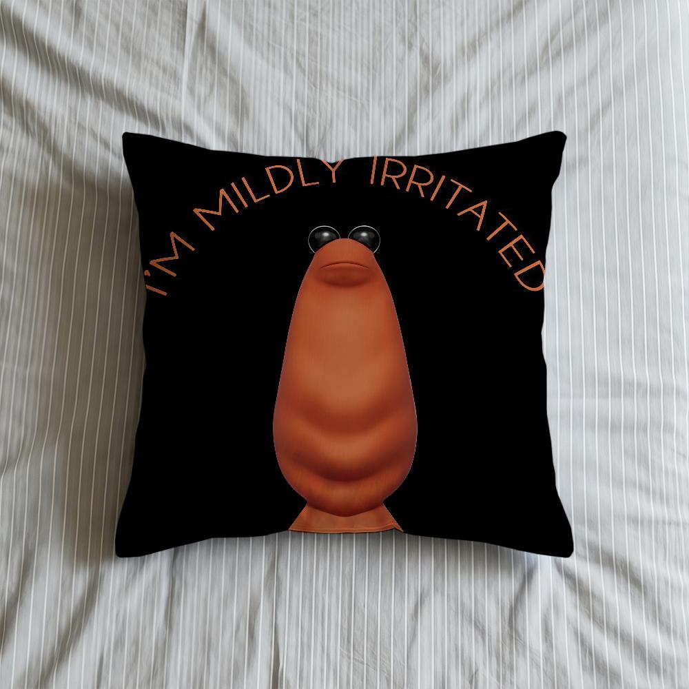 M-Marcus Cushion Cover Soft Case W-Worm The For Sofa Living Room Home Comfortable Office Decor Protective Pillow Covers