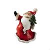Festive Resin Santa Statue - Mini Christmas Figurines for Home Decor and Gift Giving