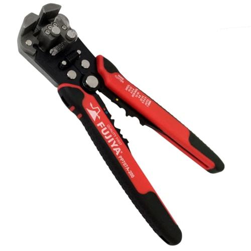 

Fujiya Auto Multi-Stripper (with wire cutting, stripping, and simple crimping functions), Automatic Strip Diameter Adjustment Type, PP707A-200