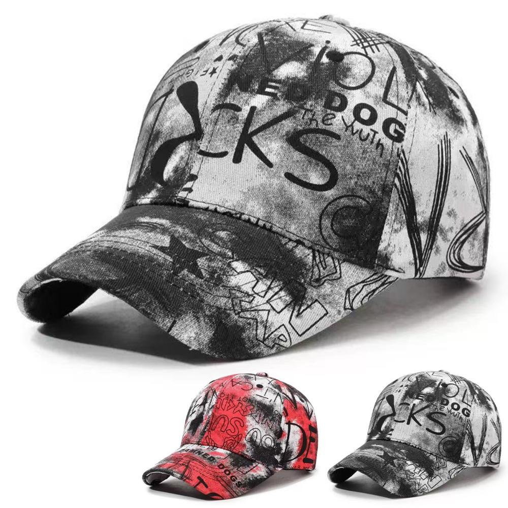 Adjustable Visor Peaked Cap Cotton Streetwear Cap Trendy Brand Baseball Hats For Man Women Unisex