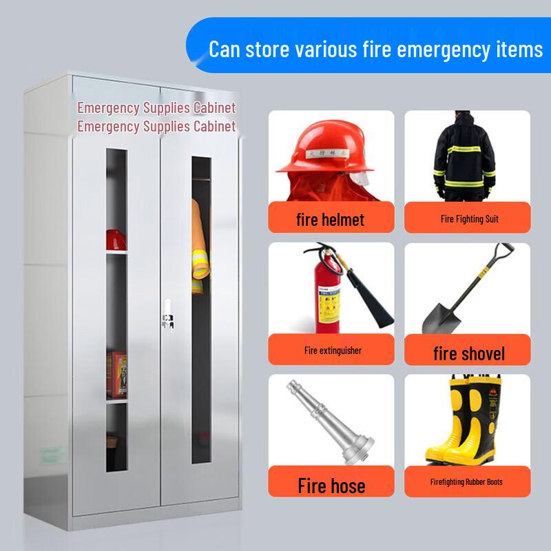 Yuzhenhu 304 Stainless Steel Emergency Safety Storage Cabinet