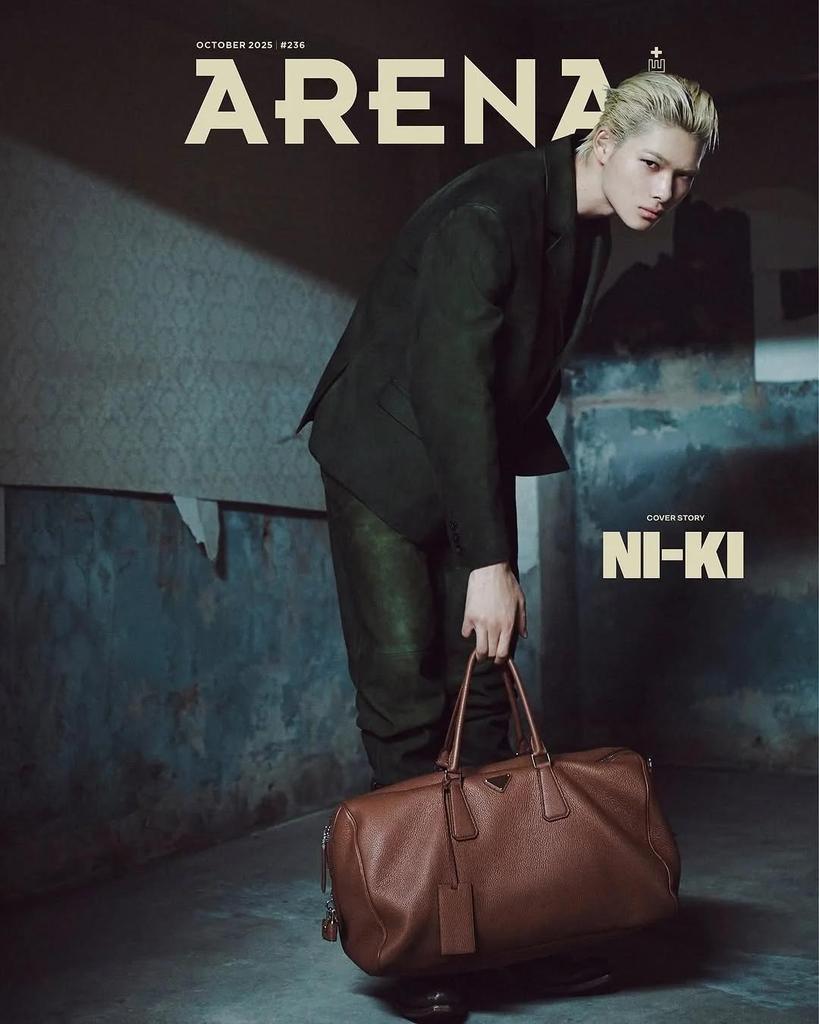 Arena Homme+ Korea 2025 OCTOBER ENHYPEN, KickFlip, Kim Yo-han, K-POP K-STAR