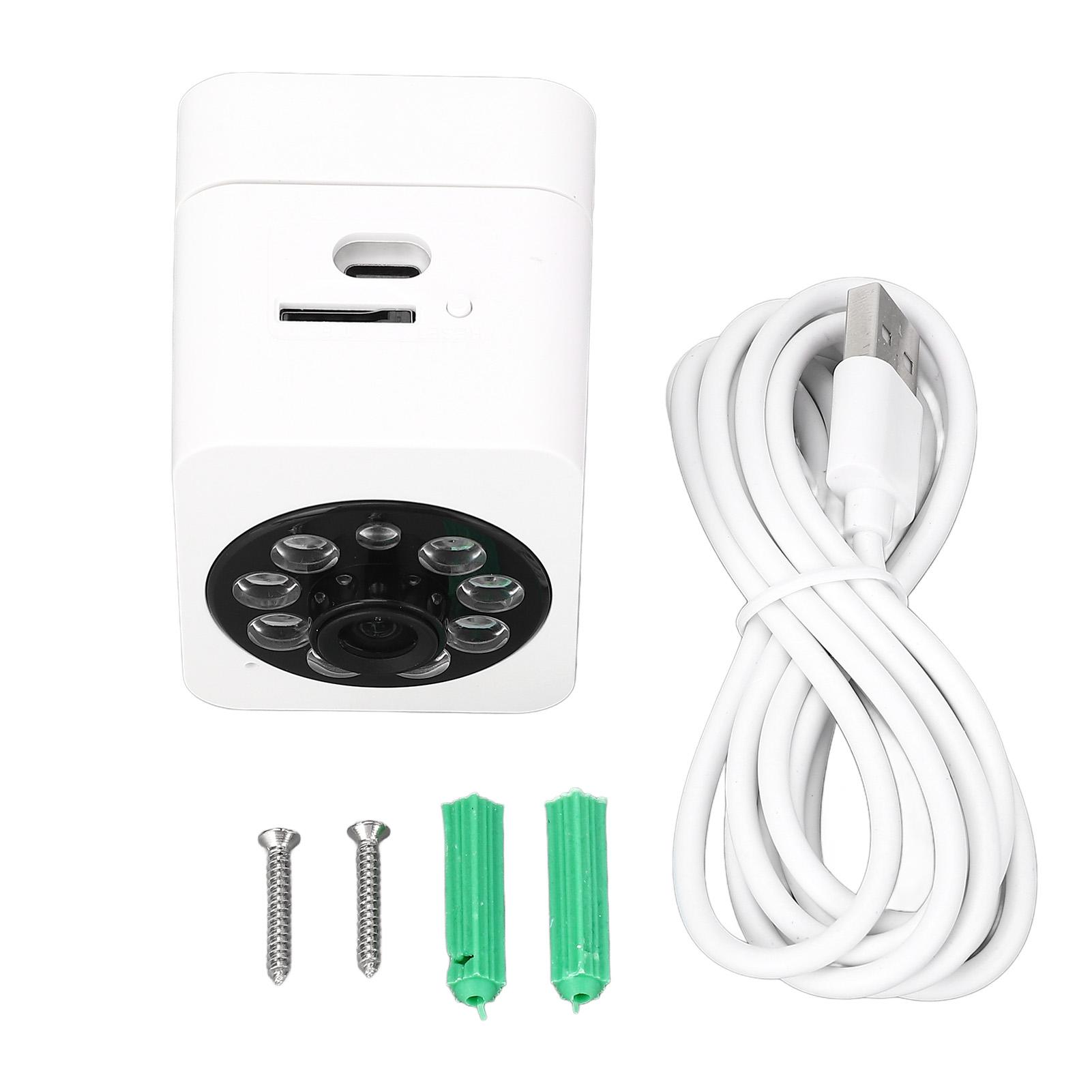 

Indoor Security Camera 1080P Motion Detection Alert Push Voice Intercom Night Vision WiFi Security