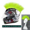 Mohawk Motorcycle Helmet Braids Decorations Wigs For Helmet Cockscomb Motocross Full Face Men Helmet Decors Hair Braids Stickers